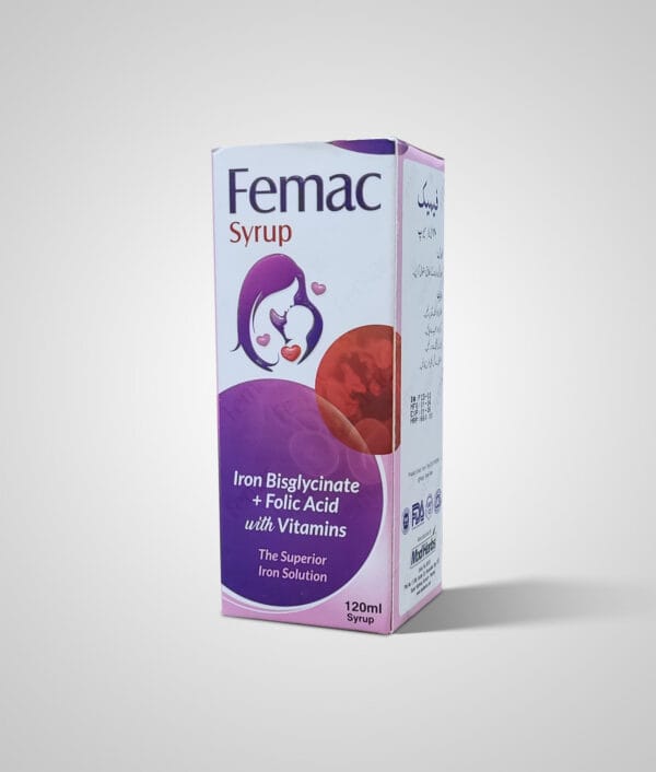 Femac Medicine Femac bottle Iron Bisglycinate Folic Acid
